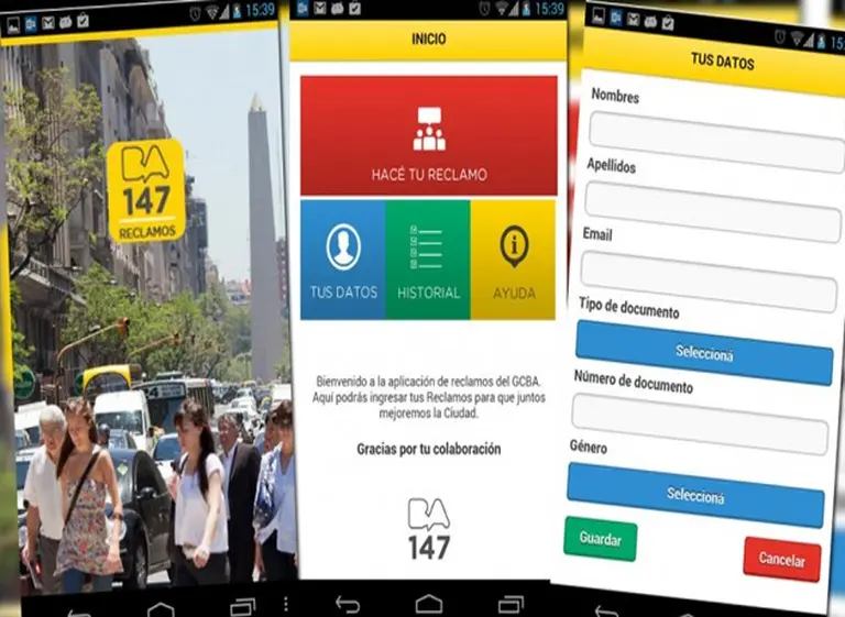 La app de la Ciudad para hacer reclamos desde el smartphone