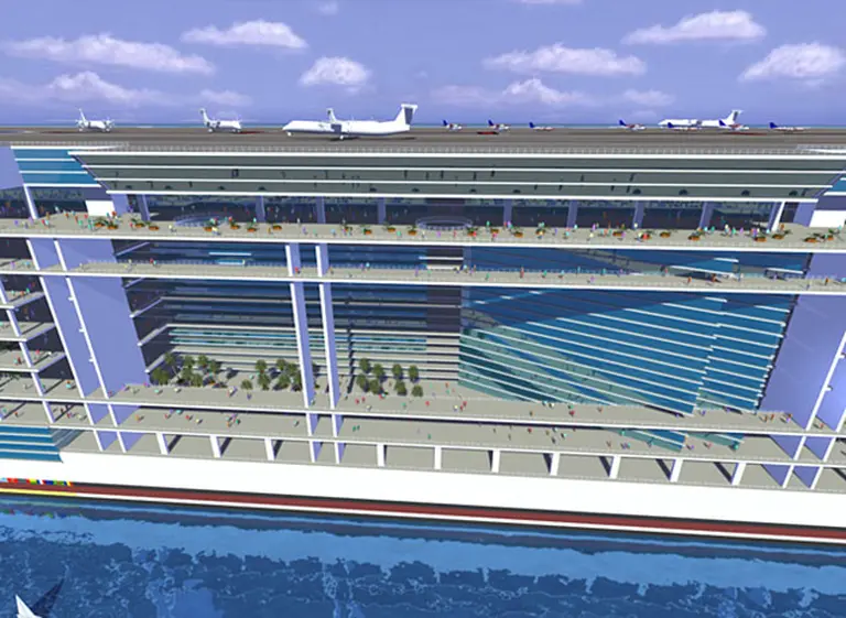 Nace un proyecto que busca crear una ciudad flotante que recorrerí­a el mundo