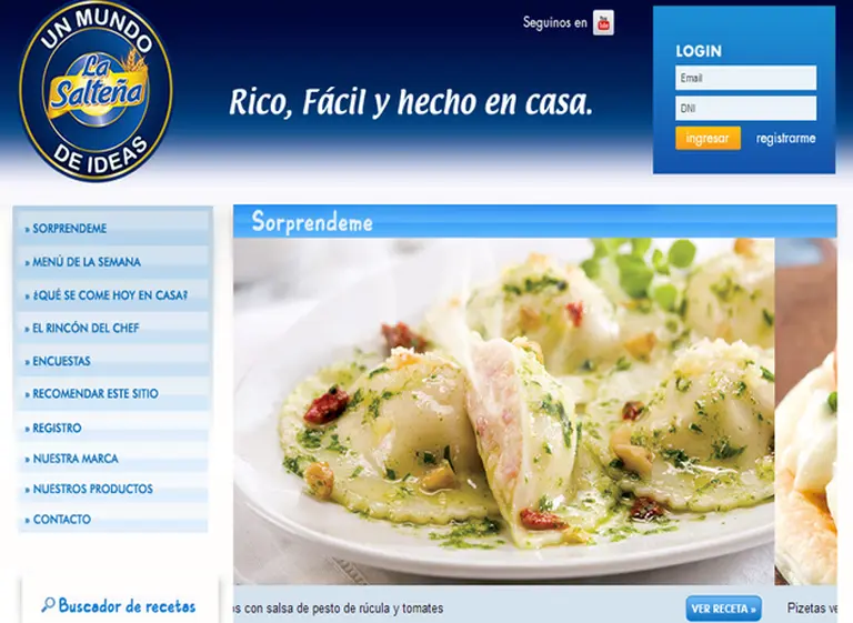 La Salteña lanzó los sorrentinos sabor cheddar y parmesano