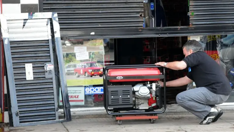 El alquiler de los grupos electrógenos llega hasta los 1.500 pesos diarios