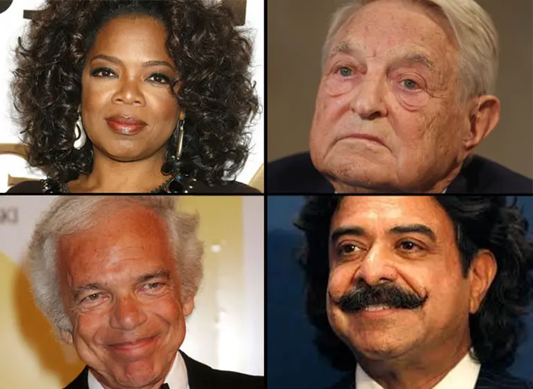 Estas son las "historias de vida" de 10 personas que nacieron pobres y ahora son multimillonarias