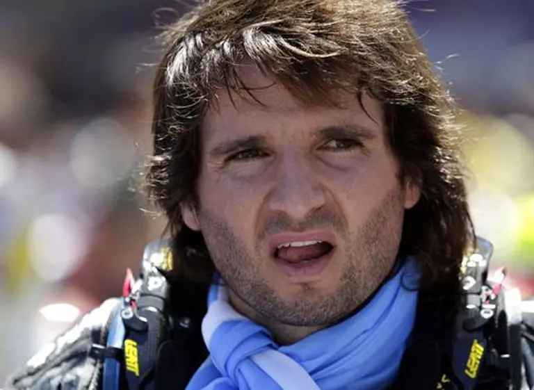 Patronelli se accidentó en San Juan y debió abandonar el Dakar 2014