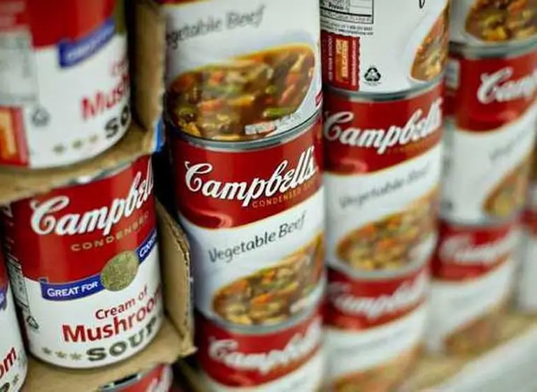 Los consumidores ya no quieren comida enlatada: las ventas de sopa, en declive