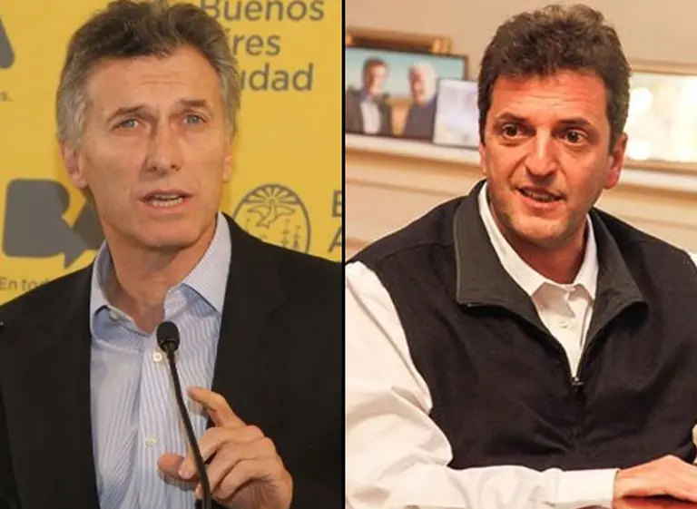 Massa se diferenció de Macri: "A mis hijos los tengo viviendo en el paí­s"