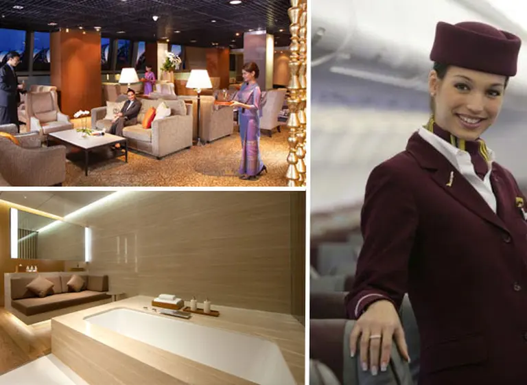 El lujo en tierra, la nueva guerra que libran las aerolí­neas por atraer clientes