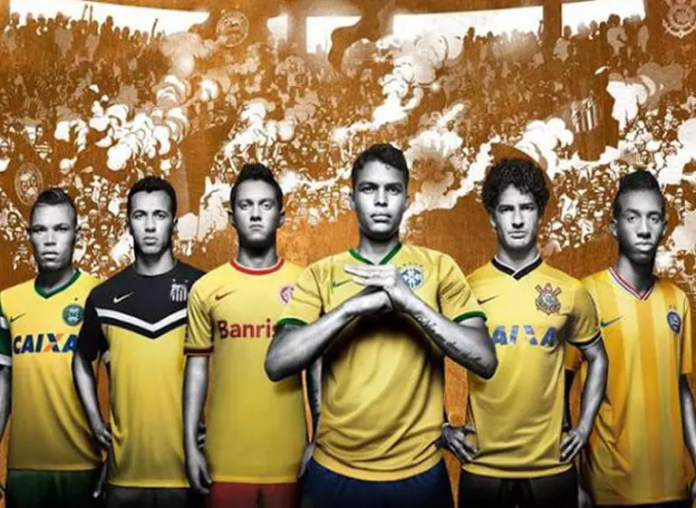 Nike lanzó camisetas alusivas al Mundial 2014 para los equipos brasileños