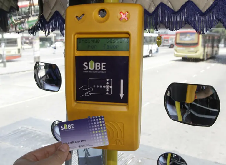 Implementarán la tarjeta SUBE en todo el paí­s