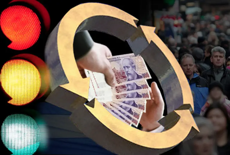 La maquinita de emitir pesos, "a full": el BCRA imprimió $10.600 millones "extra" en la primera quincena