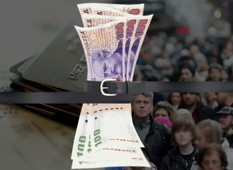 El ajuste lo pagan los privados: crédito caro y caí­da del salario, ante un Estado que no puede bajar el gasto