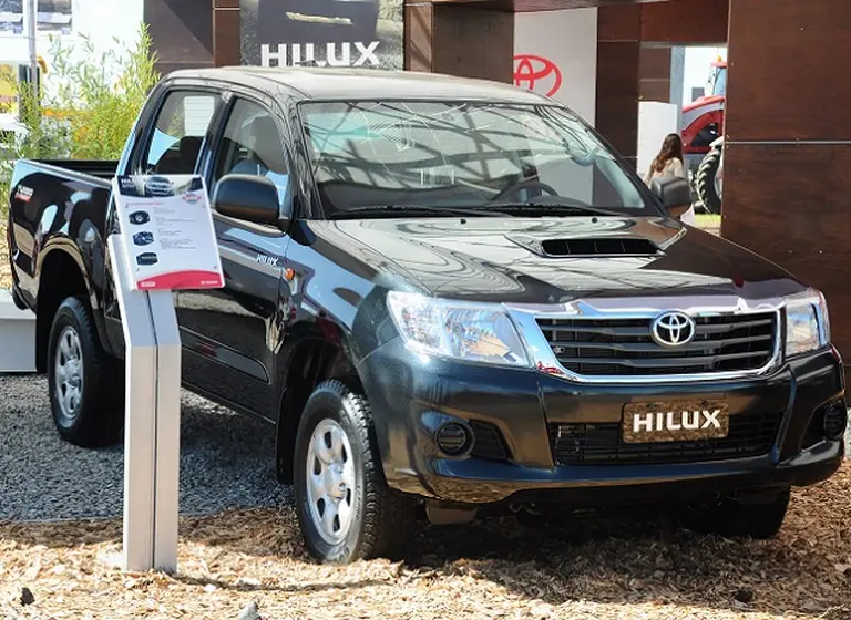 Toyota exhibirá en Expoagro todos sus modelos y ofrecerá un servicio técnico para clientes
