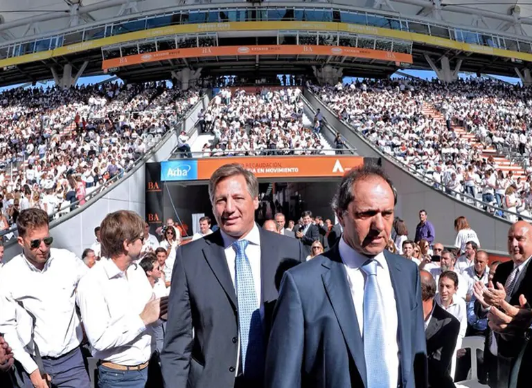 Scioli le dio el aval a Iván Budassi para que siga al frente de ARBA