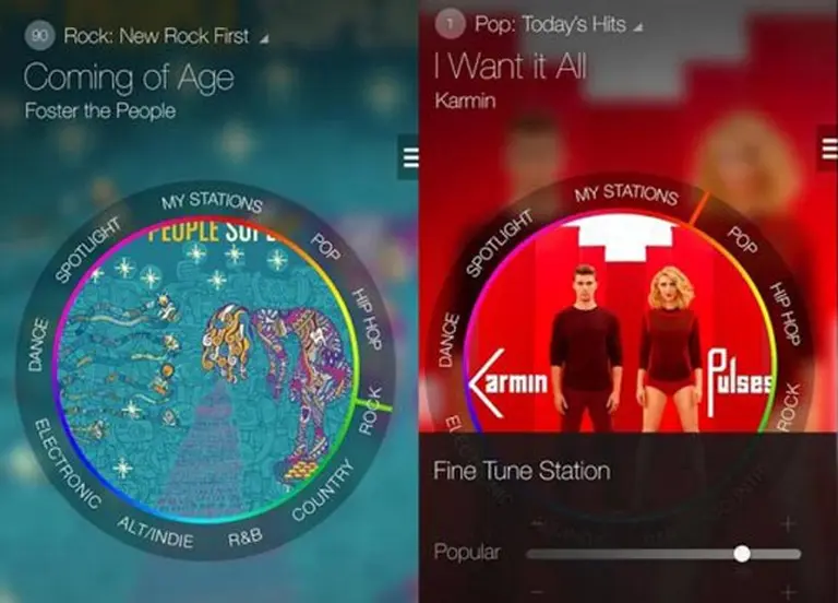Samsung presentó "Milk", su nuevo servicio de música