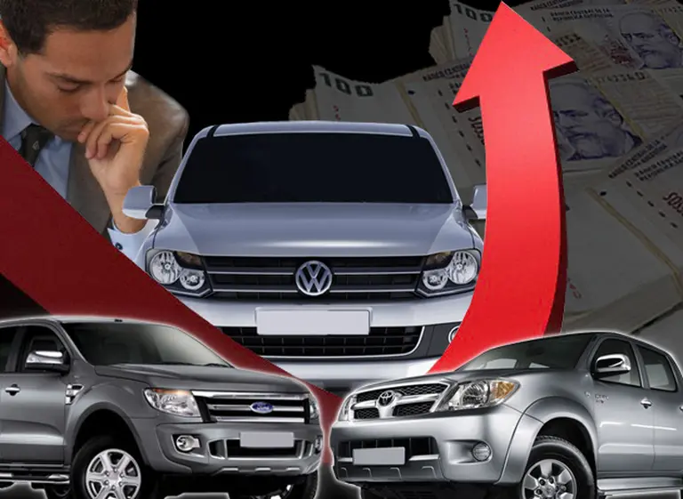 Ni las pick-ups esquivaron la disparada de precios: hay modelos que se encarecieron casi 30% en sólo tres meses