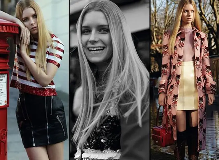 Lottie Moss, la hermana de Kate Moss, ¿nueva "it girl"?