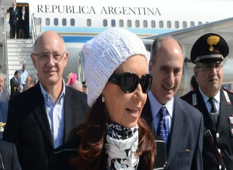 Tras su llegada a la ciudad de Roma, Cristina Kirchner se reencontró con Guillermo Moreno