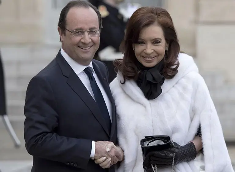 Hollande se comprometió a apoyar a la Argentina en las negociaciones con el Club de Parí­s