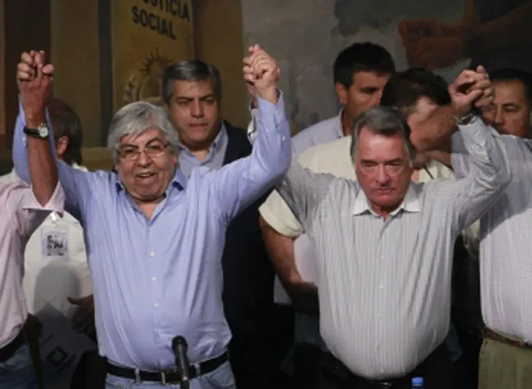 Moyano y Barrionuevo impulsarán marcha a la Plaza de Mayo contra la inseguridad