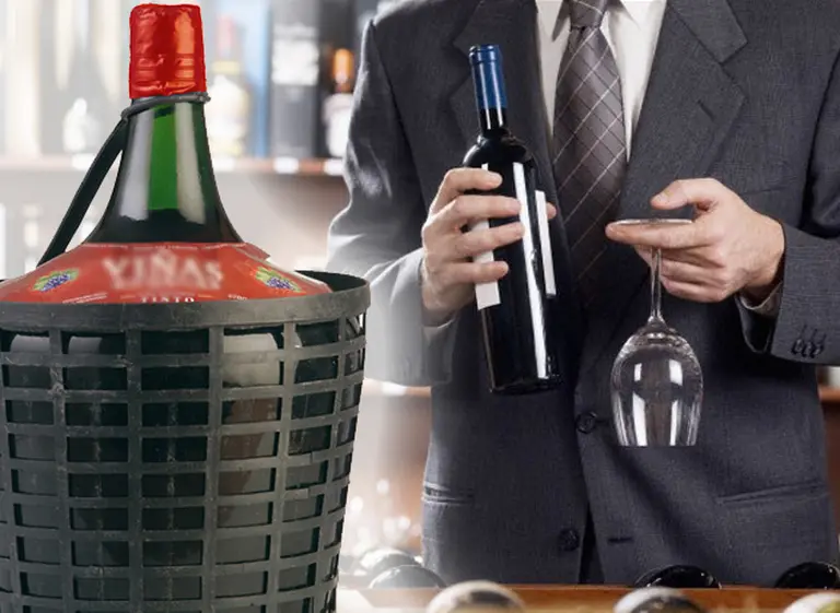 Auge y caí­da del vino en damajuanas: ya representan menos del 5% del consumo total