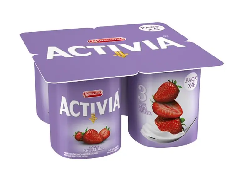 La Serení­sima refresca la imagen de Activia con un nuevo color