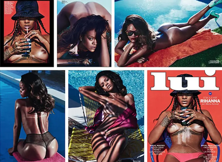 Impactante desnudo total de Rihanna para la tapa de una revista francesa