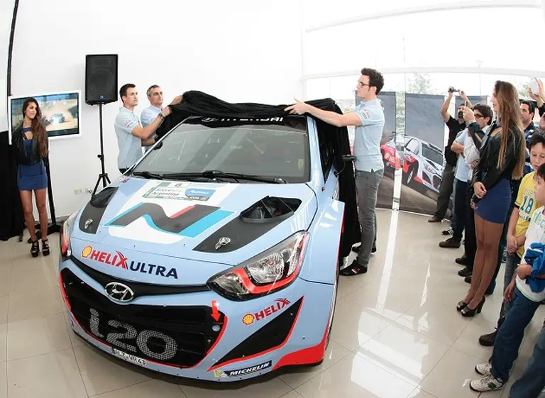 Hyundai presentó el equipo que participará del Rally en Córdoba