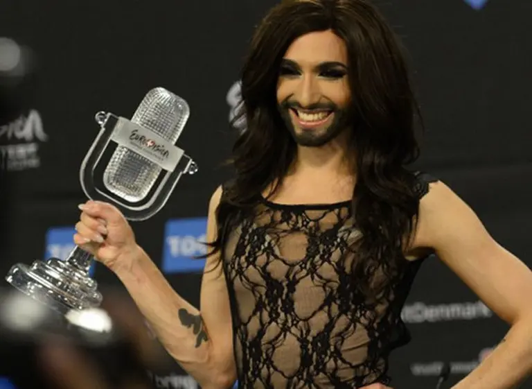 La mujer barbuda ganó el festival de Eurovisión