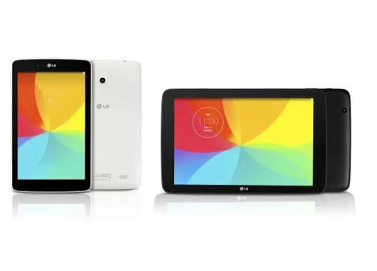 LG presenta tres nuevos tabletas G Pad de 7, 8 y 10,1 pulgadas