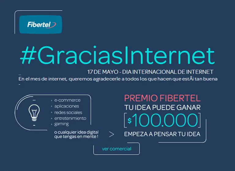 Fibertel se prepara para celebrar el dí­a de Internet con importantes premios