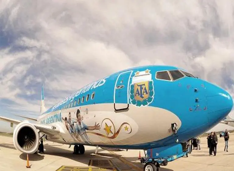 La Selección ya tiene su avión oficial para viajar al Mundial de Brasil