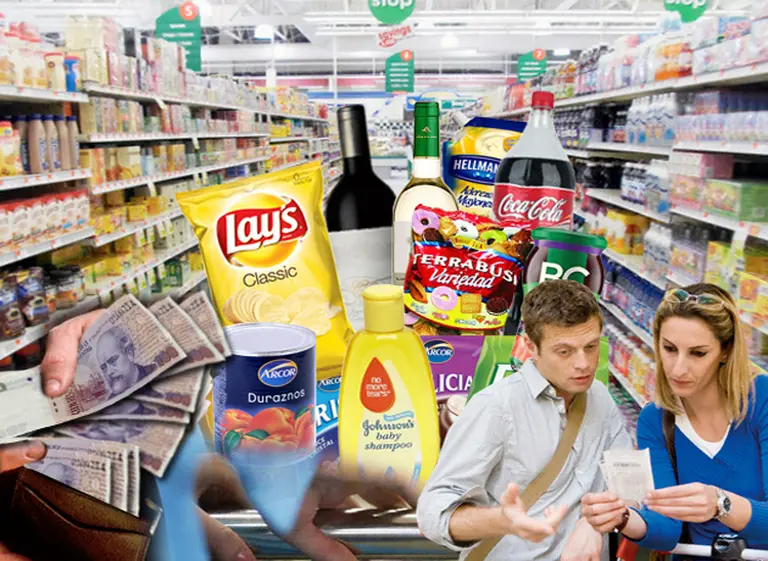 La caí­da del consumo afecta a todos los niveles sociales