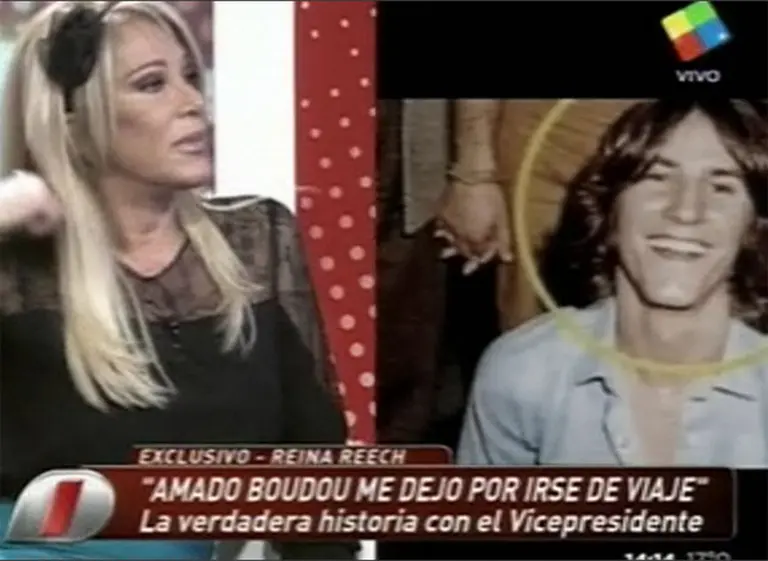 Insólita confesión de Reina Reech: "Salí­ un verano con Amado Boudou"