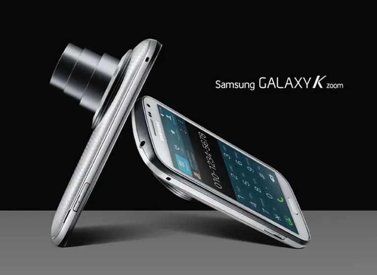 Samsung lanza el Galaxy K Zoom, un smartphone con cámara de muy alta calidad