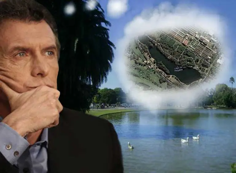 Así­ se imagina Macri los "nuevos" lagos de Palermo, mientras crece el malestar de los vecinos