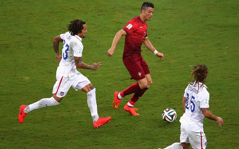 Portugal igualó el partido contra Estados Unidos en la última jugada y sigue con vida
