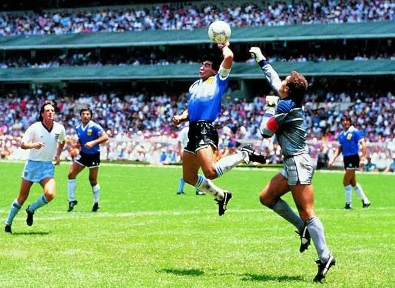Maradona y las bromas con Lineker, a 28 años de la "Mano de Dios"