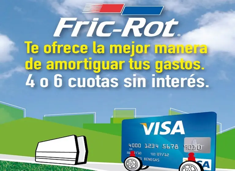 Fric Rot firma un acuerdo con Visa para pagar en cuotas sin interés