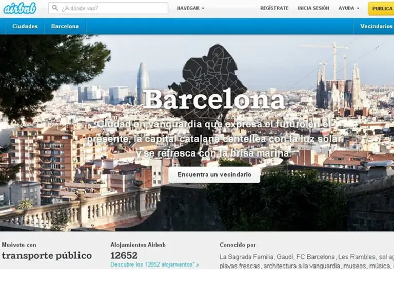 Airbnb y HomeAway, sancionadas por publicitar viviendas turí­sticas ilegales