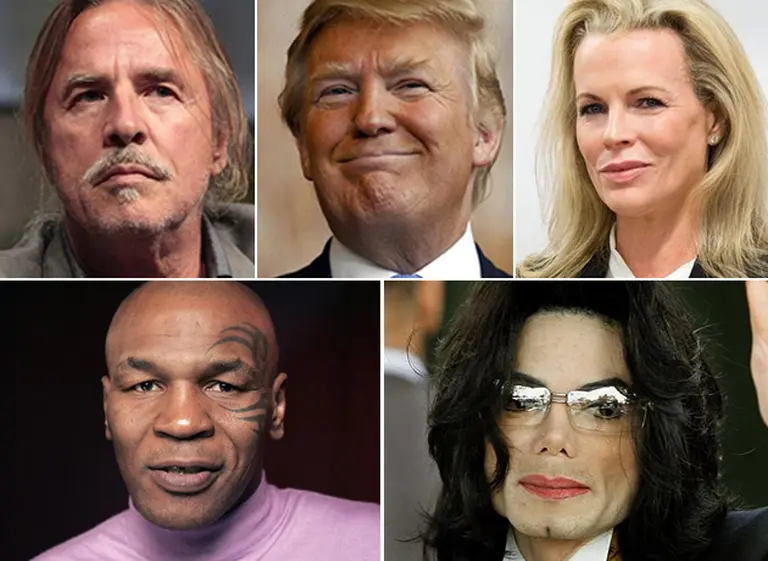 Los famosos también tienen crisis: estas son las 5 personalidades que se declararon en bancarrota