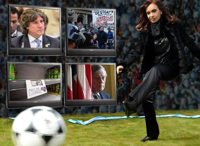 "¡Grande Chiquito!", gritó Cristina: ya con la Selección en la final, el relato gana un gran oxí­geno polí­tico