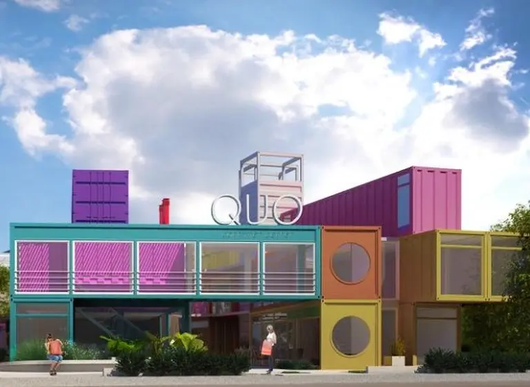 Escobar tendrá el primer shopping construido con contenedores reciclados