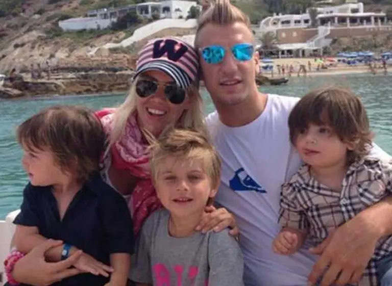 Después de tres meses, Wanda Nara dejó que sus hijos vean a su papá