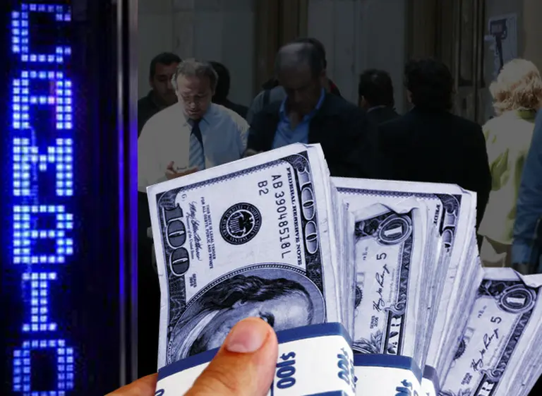 El blue trepó de golpe 16 centavos y cerró a $13,59 para la venta