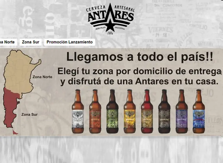 Antares propone llevar sus cervezas hasta la puerta de los hogares de sus clientes, sin escalas