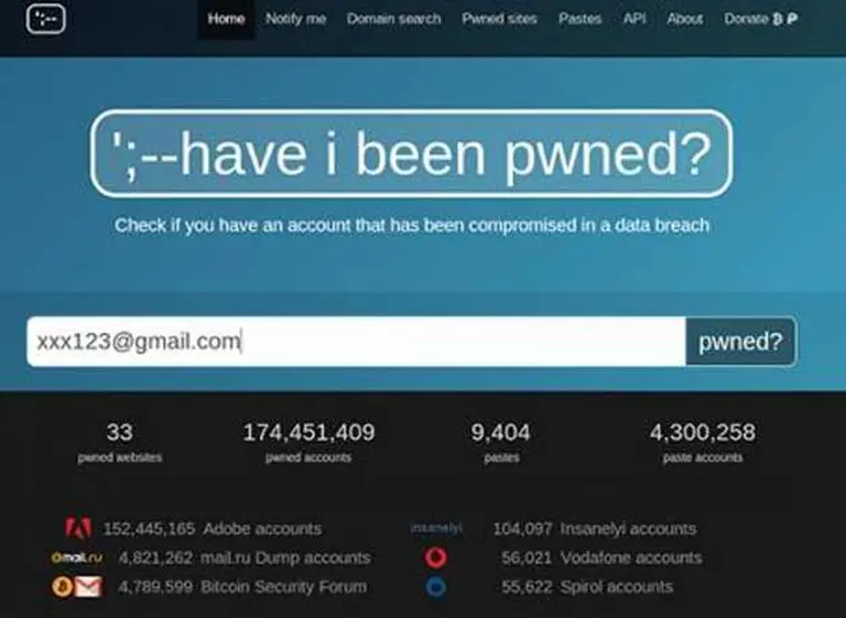 Un buscador para saber si su cuenta personal en algún servicio "hackeado" fue comprometida