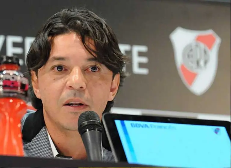 El deseo de Gallardo para el domingo: "Ojalá River pueda lucirse en todo sentido"