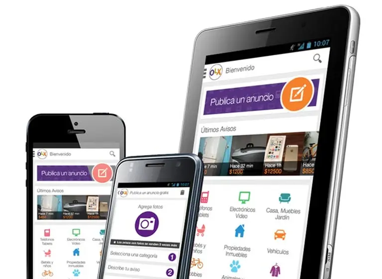 OLX presenta su nueva aplicación móvil para sus clasificados en Internet