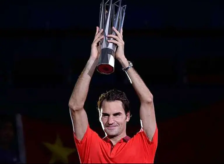 Con 33 años, Roger Federer se consagró campeón del Masters 1000 de Shanghai por primera vez