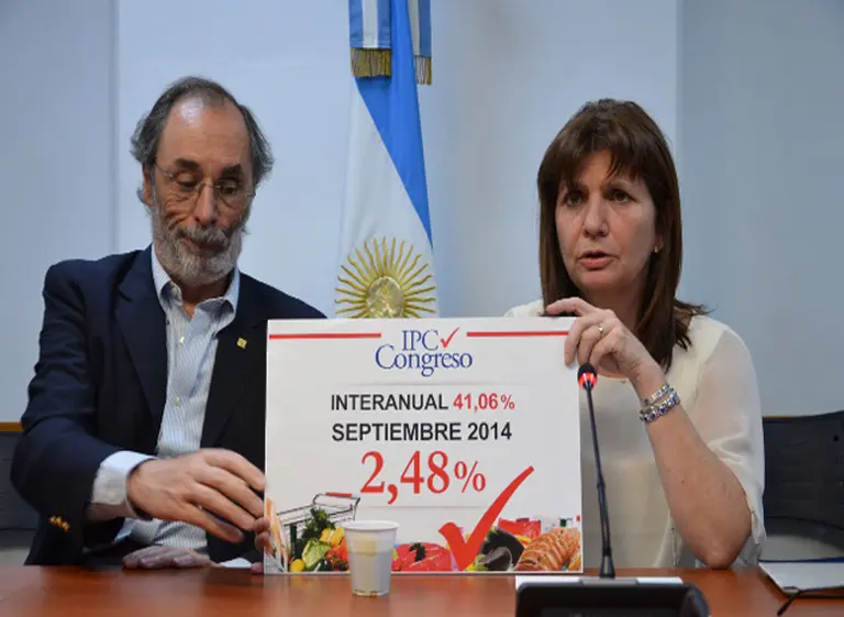 Según el í­ndice del Congreso, la inflación anual alcanzó el 41,6 por ciento