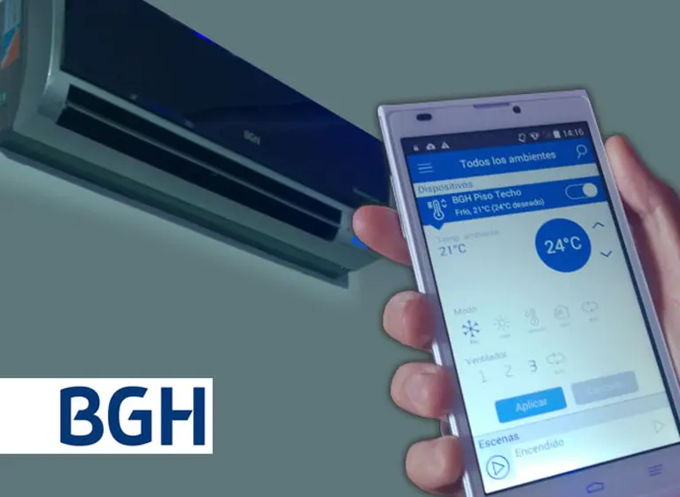 Llegan al paí­s los aires acondicionados "inteligentes" que se pueden manejar desde un smartphone