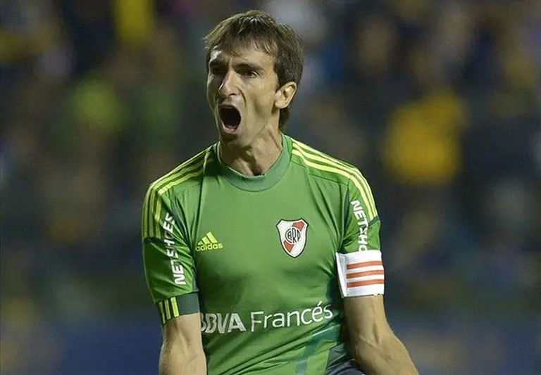 Barovero fue elegido el mejor jugador de la Copa Sudamericana